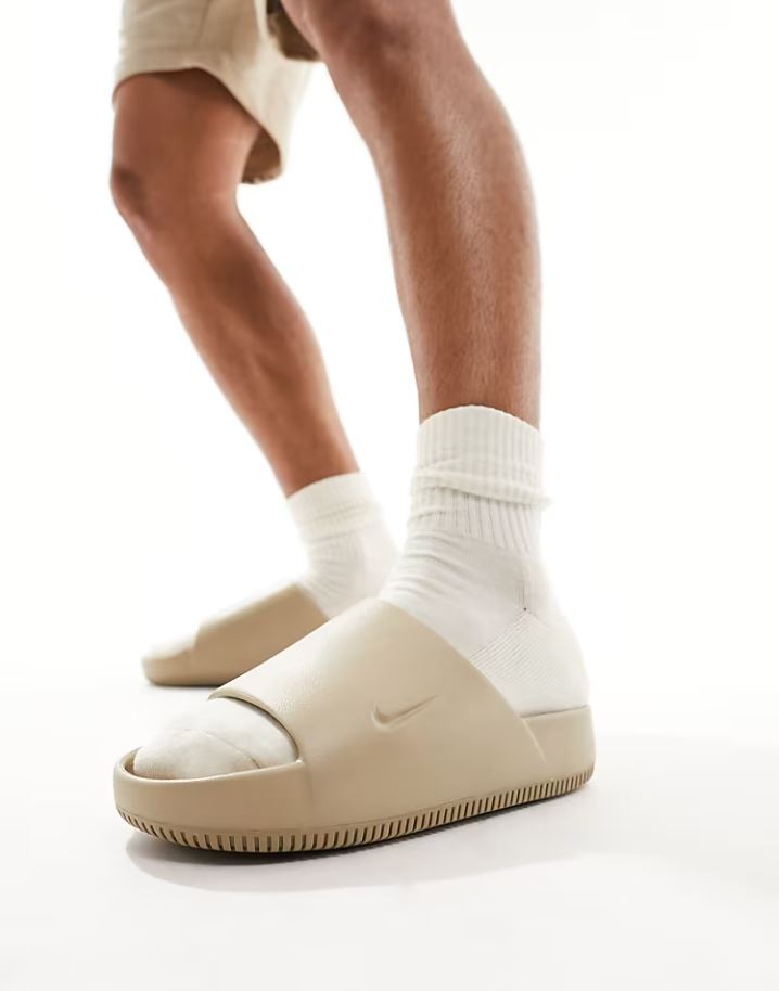 Nike Calm Slide Terlik   l   N-1017 - Krem