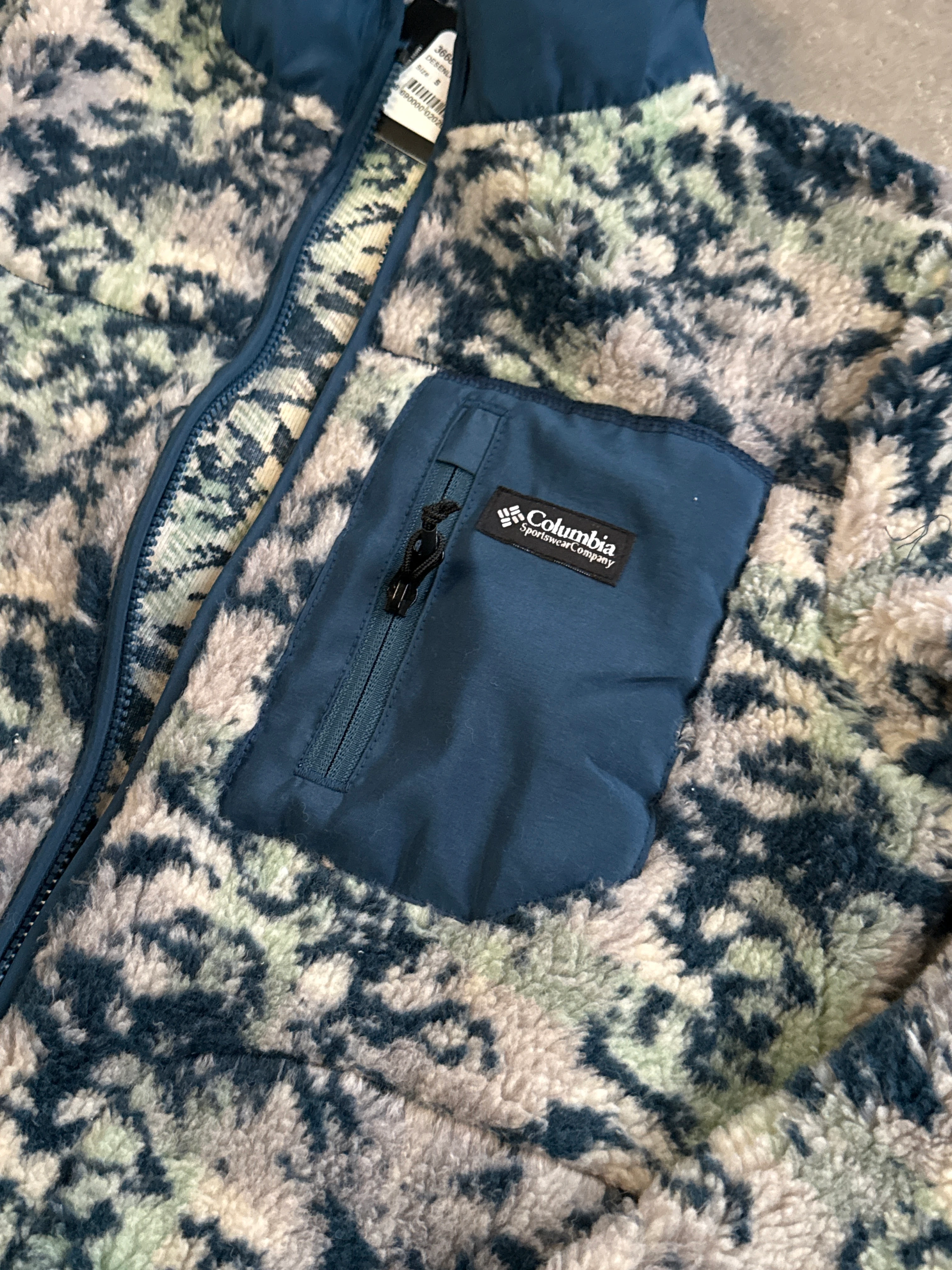 CLM Desenli Full Zip Sherpa Polar Premium l O-1012