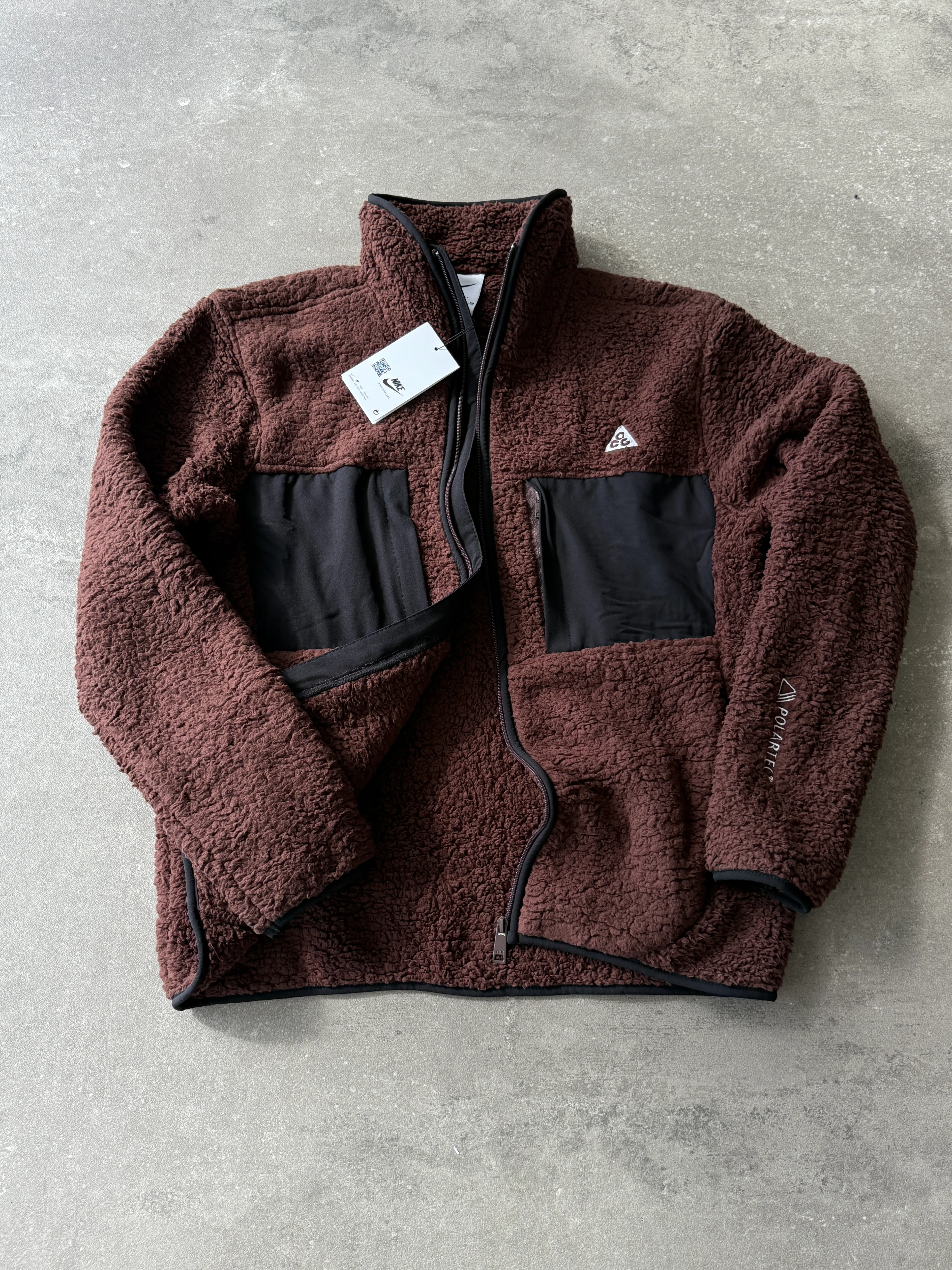 Nike ACG Full Zip Sherpa Polar Premium l N-1112 - Kahverengi