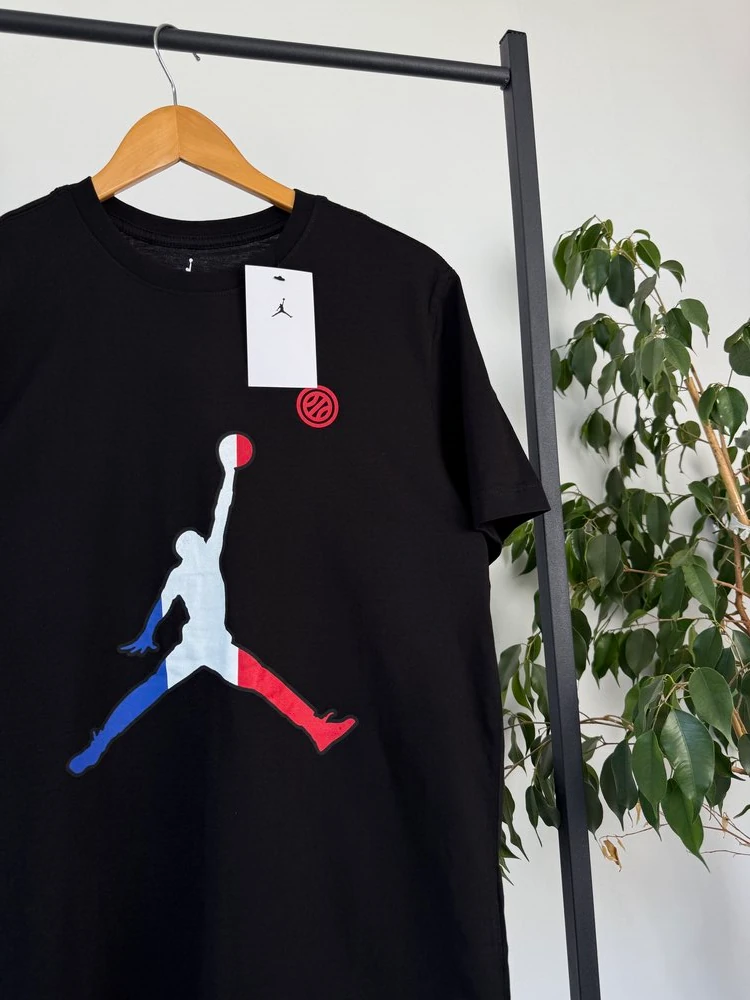 Jordan France Logo   T-Shirt |  JR-1010