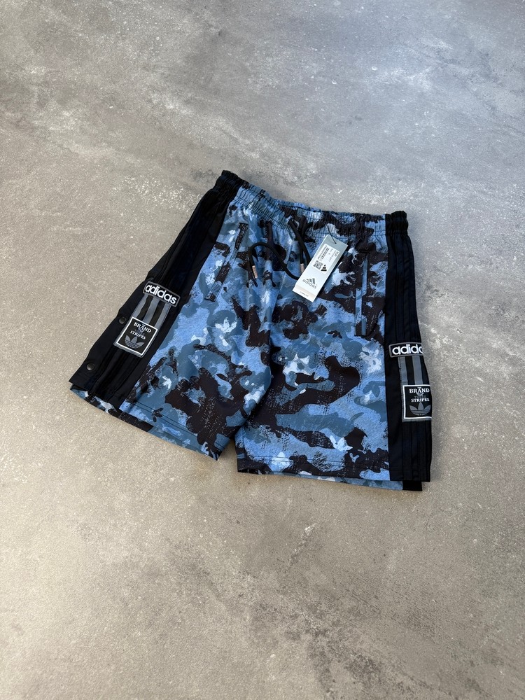 Adi*** Three Stripes Premium Şort l AD-1015 - Mavi