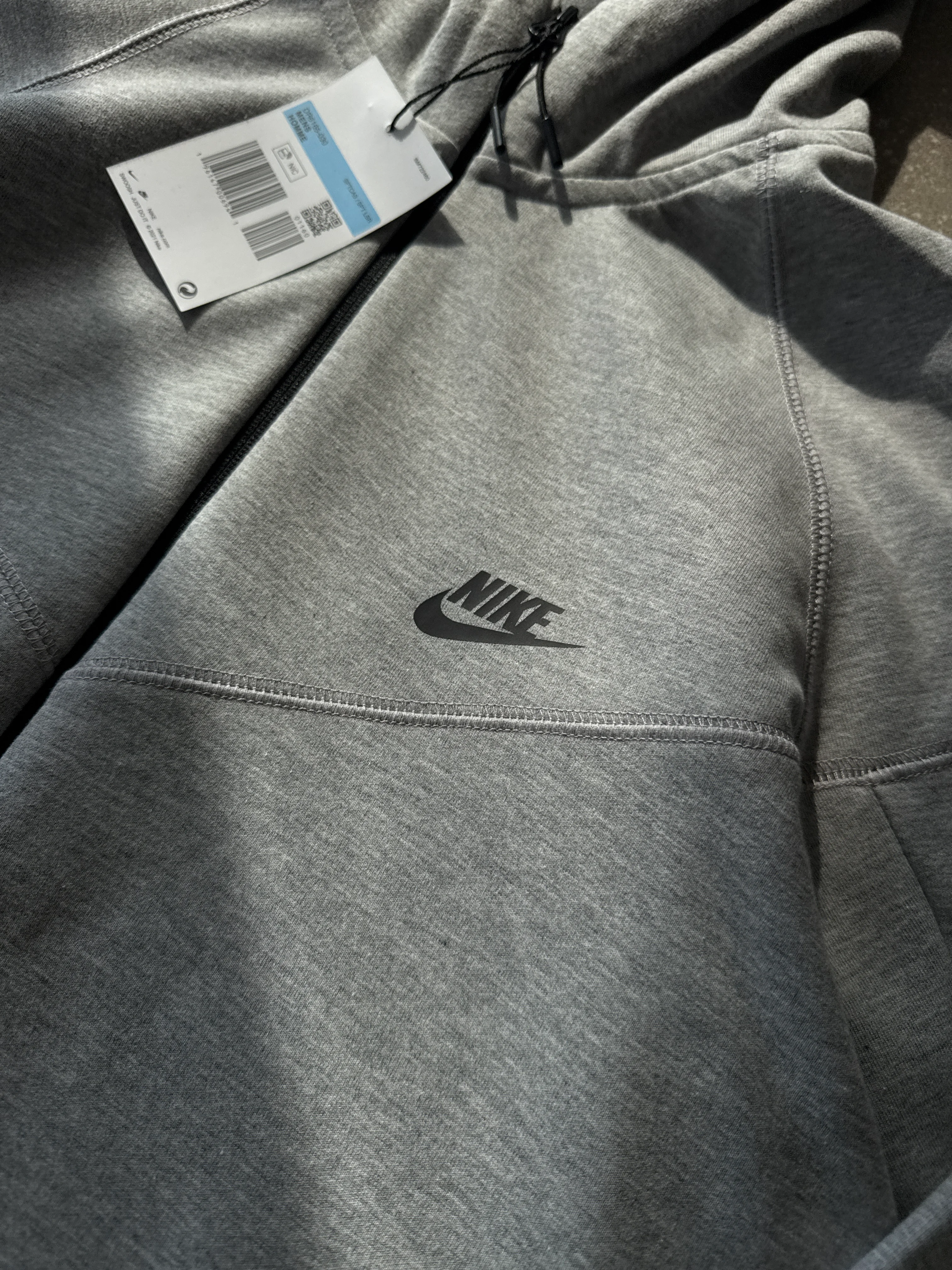 Nike  Tech Fleece Full Zip Hoodie l N-1109