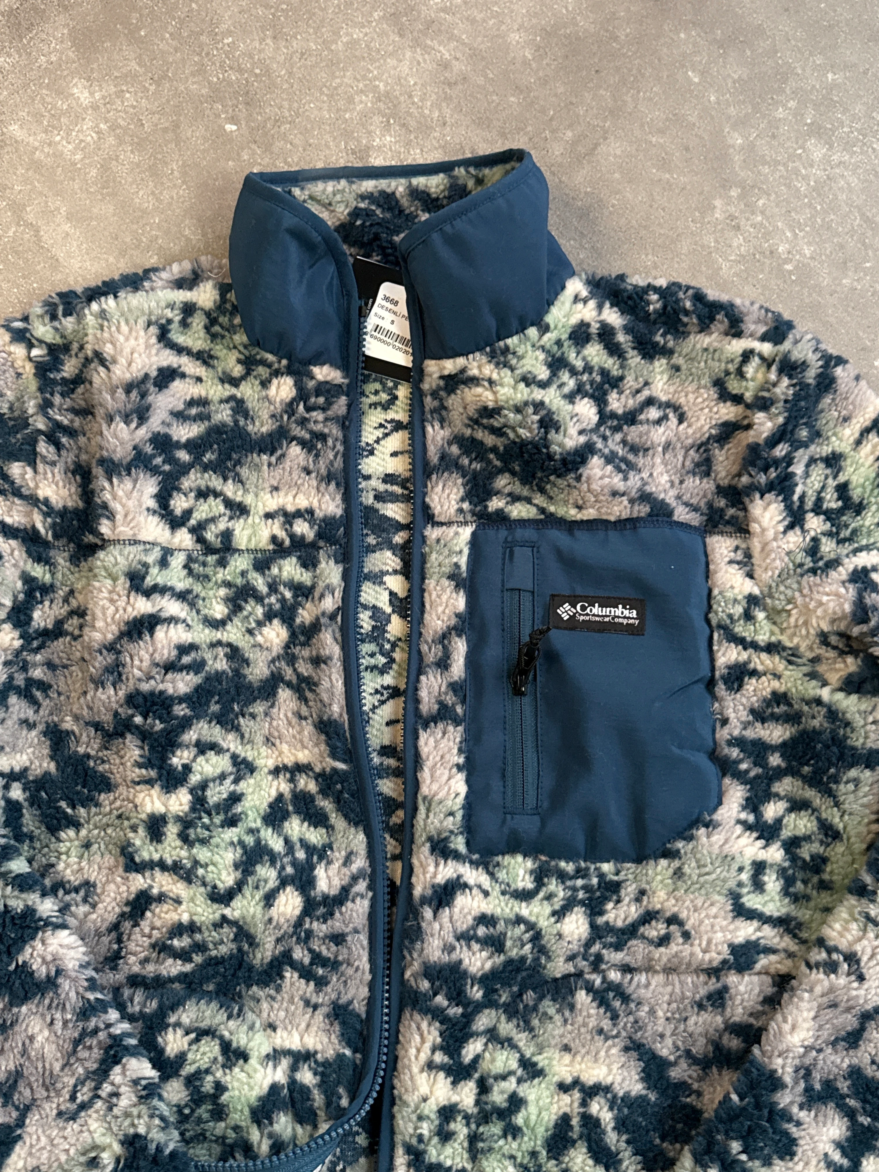 CLM Desenli Full Zip Sherpa Polar Premium l O-1012