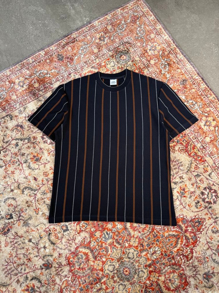 Z*RA Triko Dokuma Premium Oversize T-Shirt l ZR-1017 - Lacivert