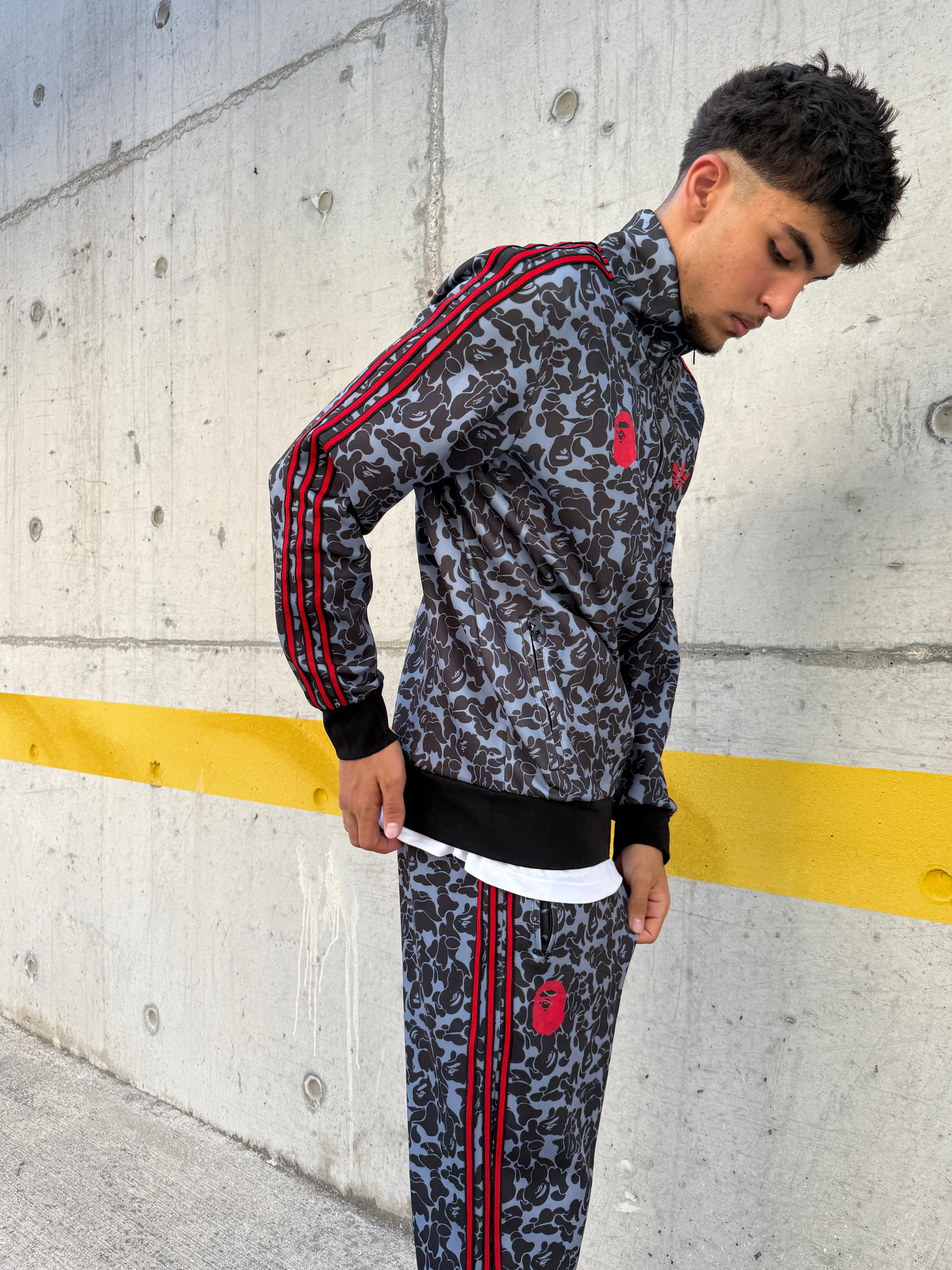 Adi*** x Bape Firebird Track Takım l AD-1017