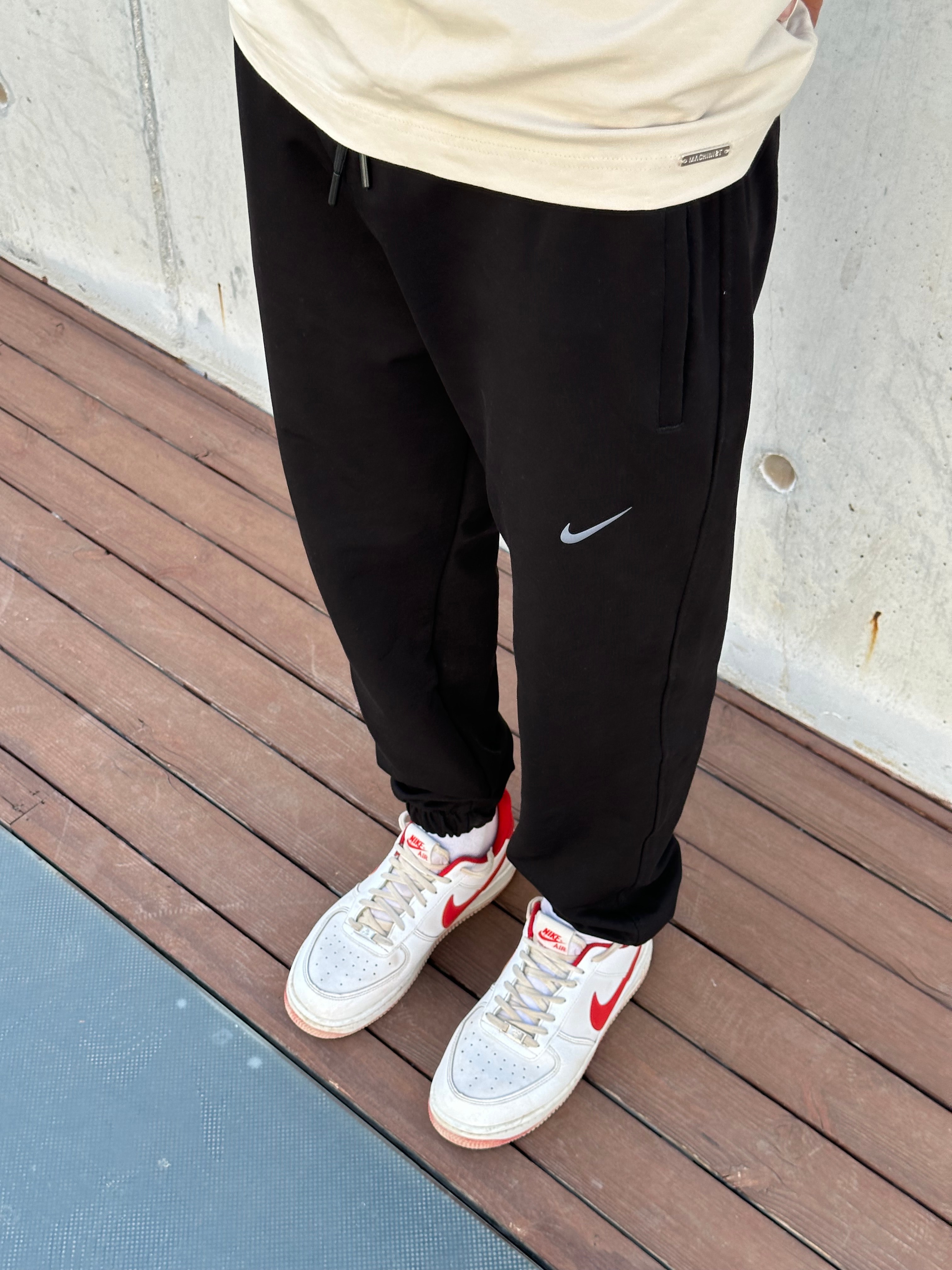 Nike Swoosh Loose  Lastik Paça Eşofman    | N-1094
