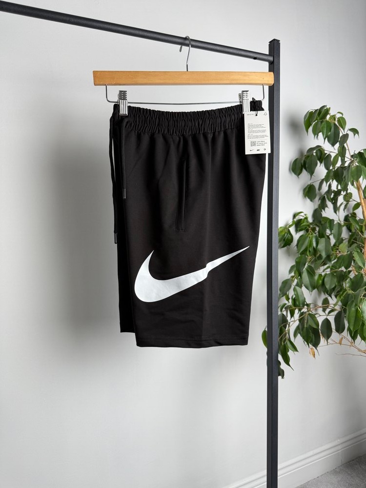 Nike Big Swoosh   l Şort  N-1015 - SİYAH