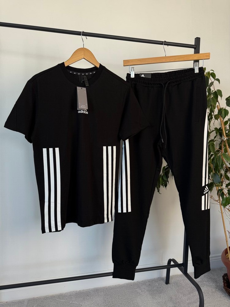 Adidas AeroRedy Fleece Summer Takım (Yazlık) |  AD-1008 - SİYAH