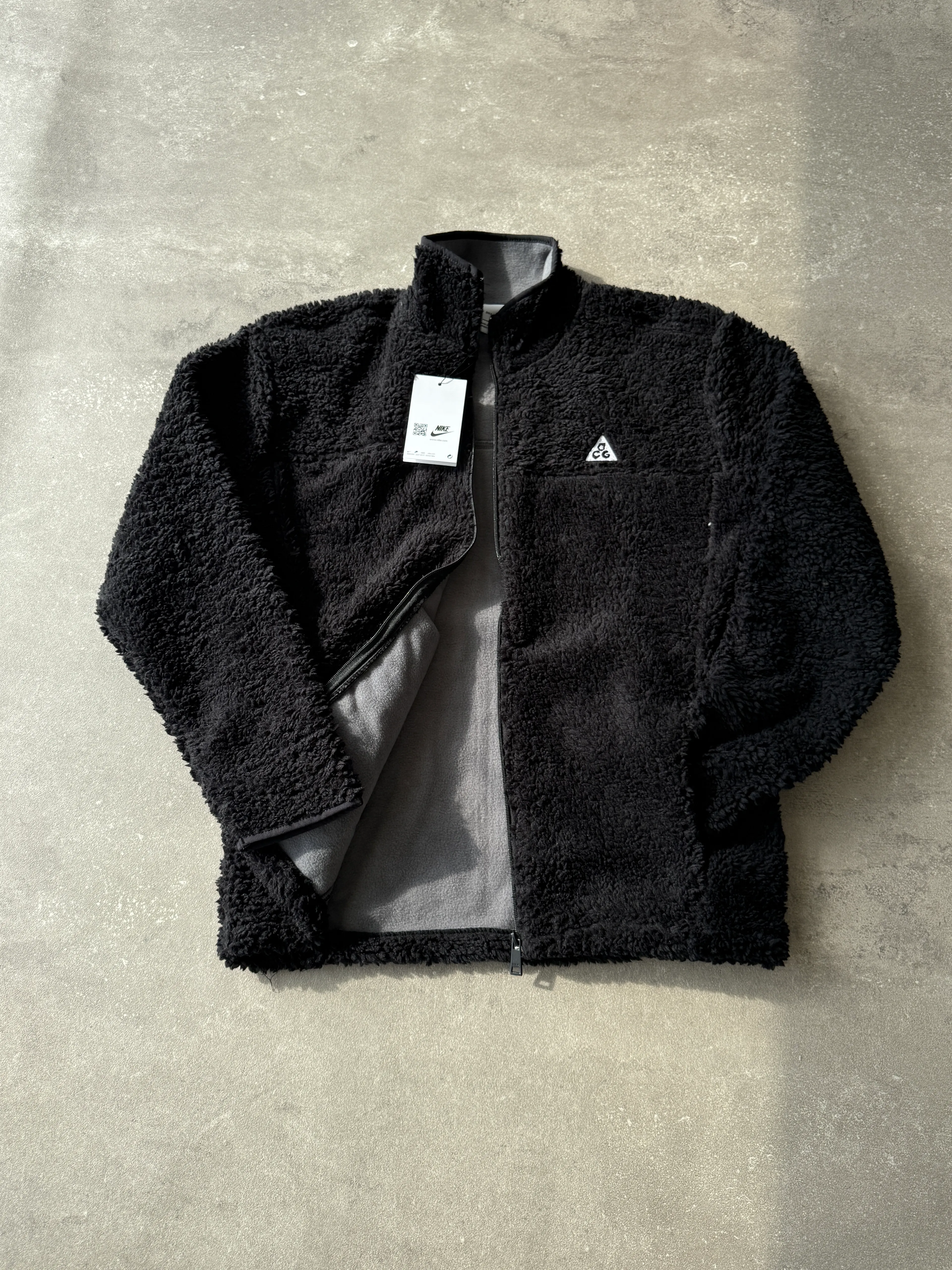 Nike ACG Full Zip Sherpa Polar Premium l N-1111 - SİYAH