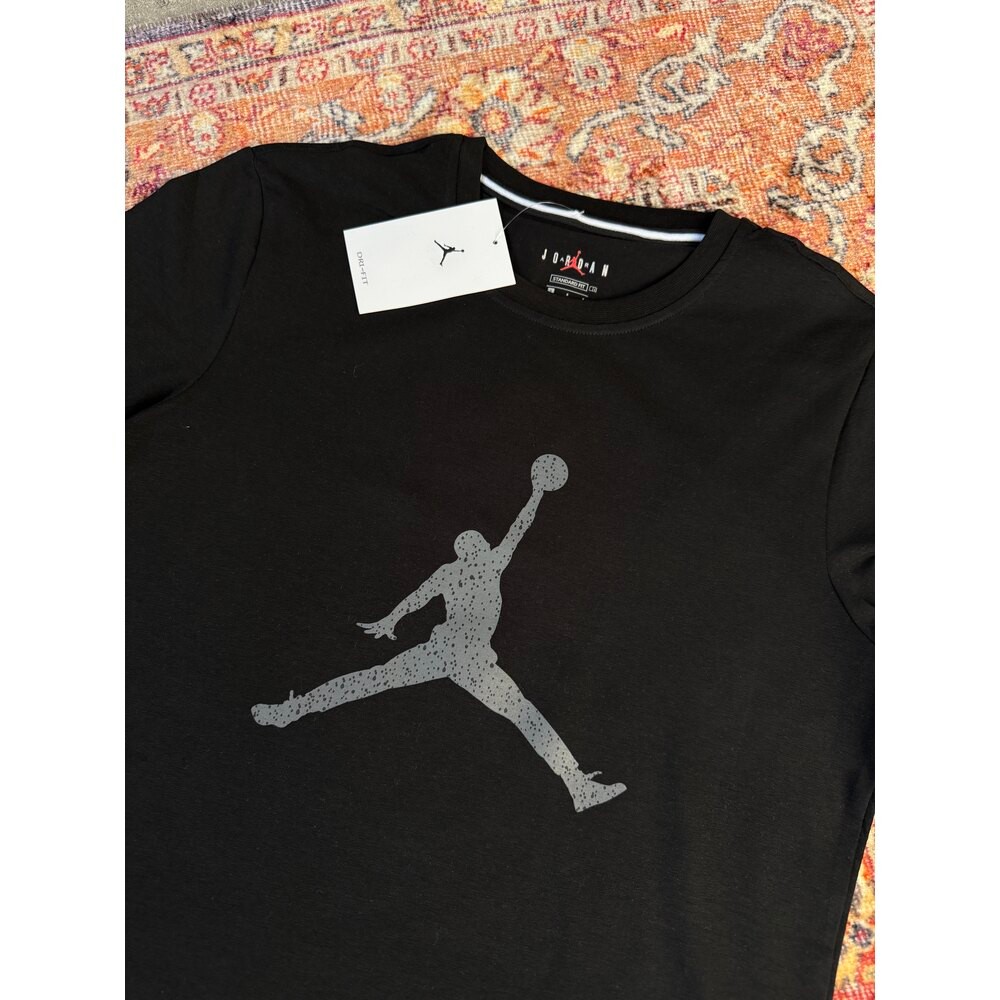 Jord**  Chest  Logo  T-Shirt | Siyah JR-1002