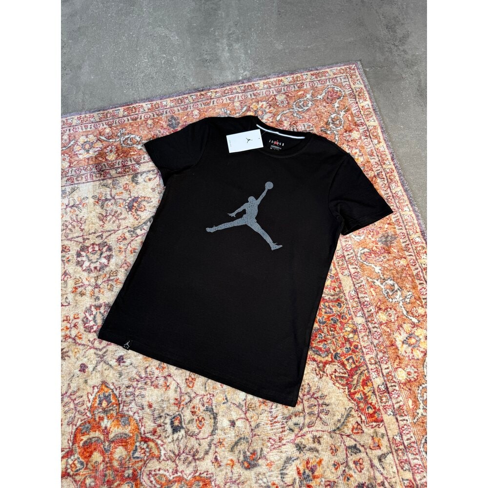 Jord**  Chest  Logo  T-Shirt | Siyah JR-1002