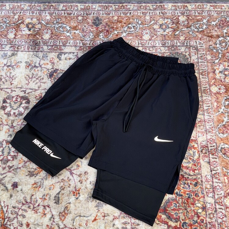 Nike Reflect Logo Pro Taytlı Training Şort l  N-1003