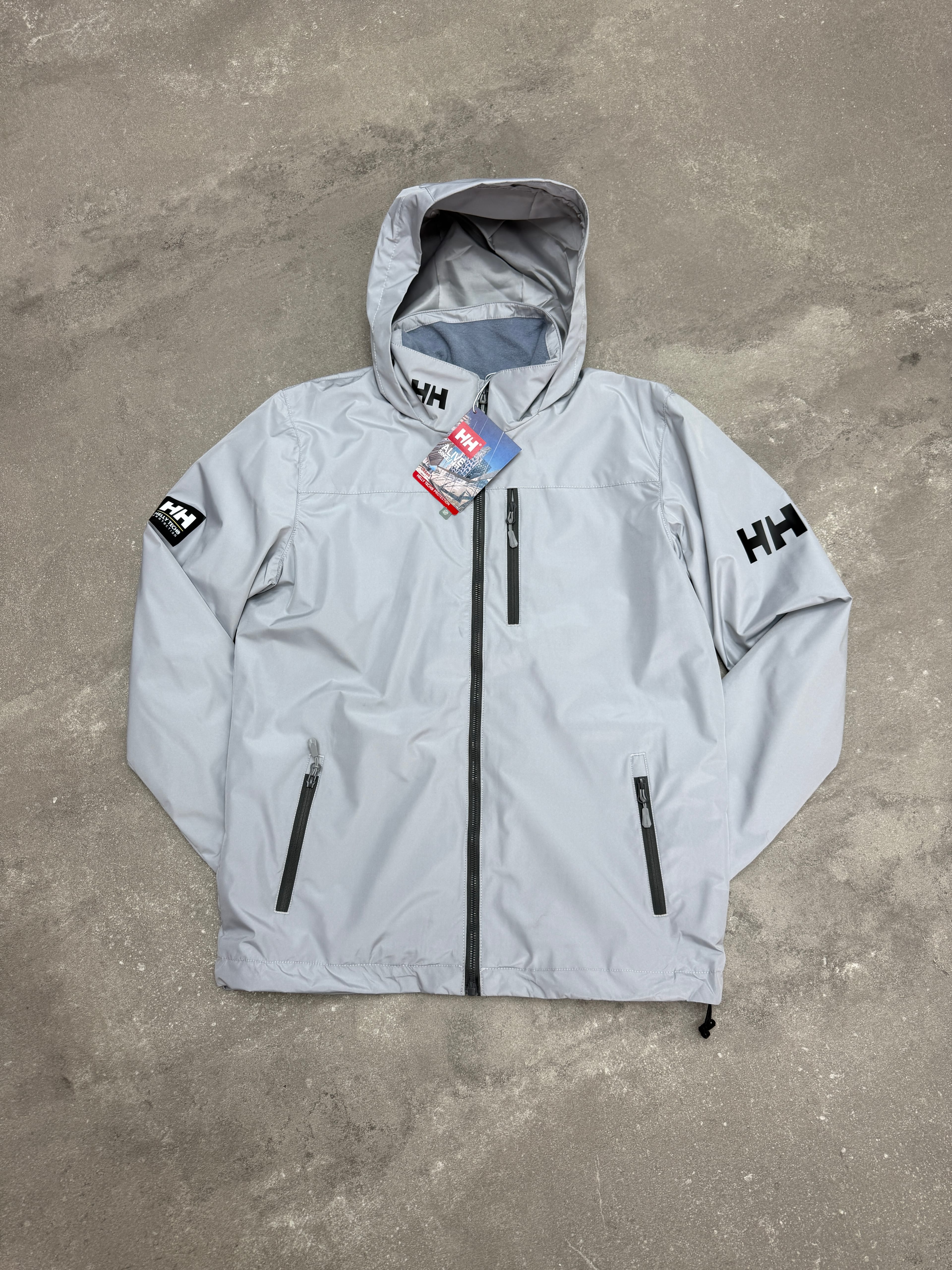 Helly Hansen Su Geçirmez Premium Polarlı Mont l O-1002 - Gri
