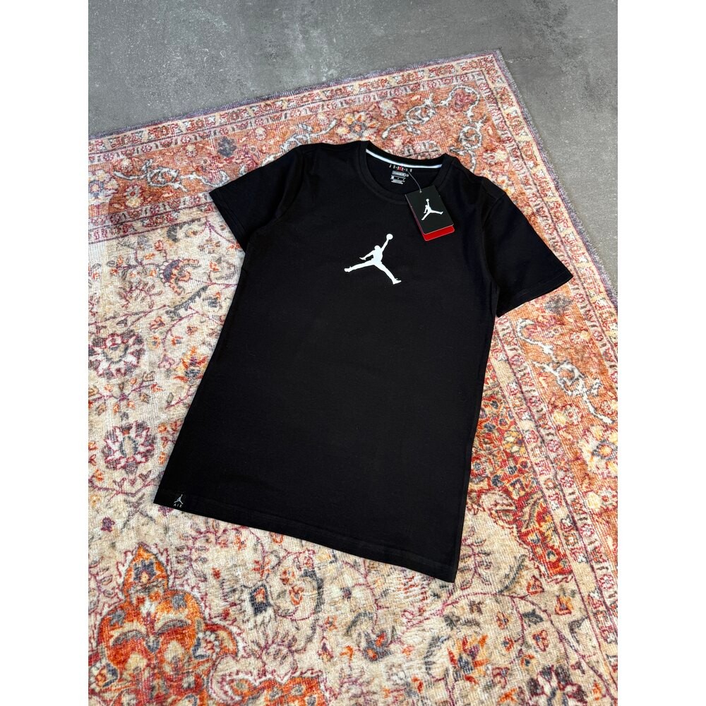 Jord**  Chest  Logo  T-Shirt | Siyah JR-1004