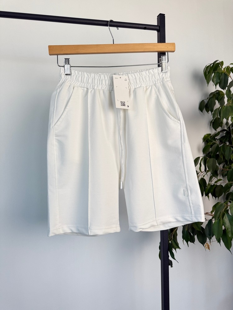 Z*RA Basic Premium l Şort  ZR-1028 - Beyaz