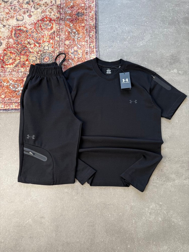 U.A. Rival  Fleece Takım Yazlık Premium l  UA-1008 - SİYAH