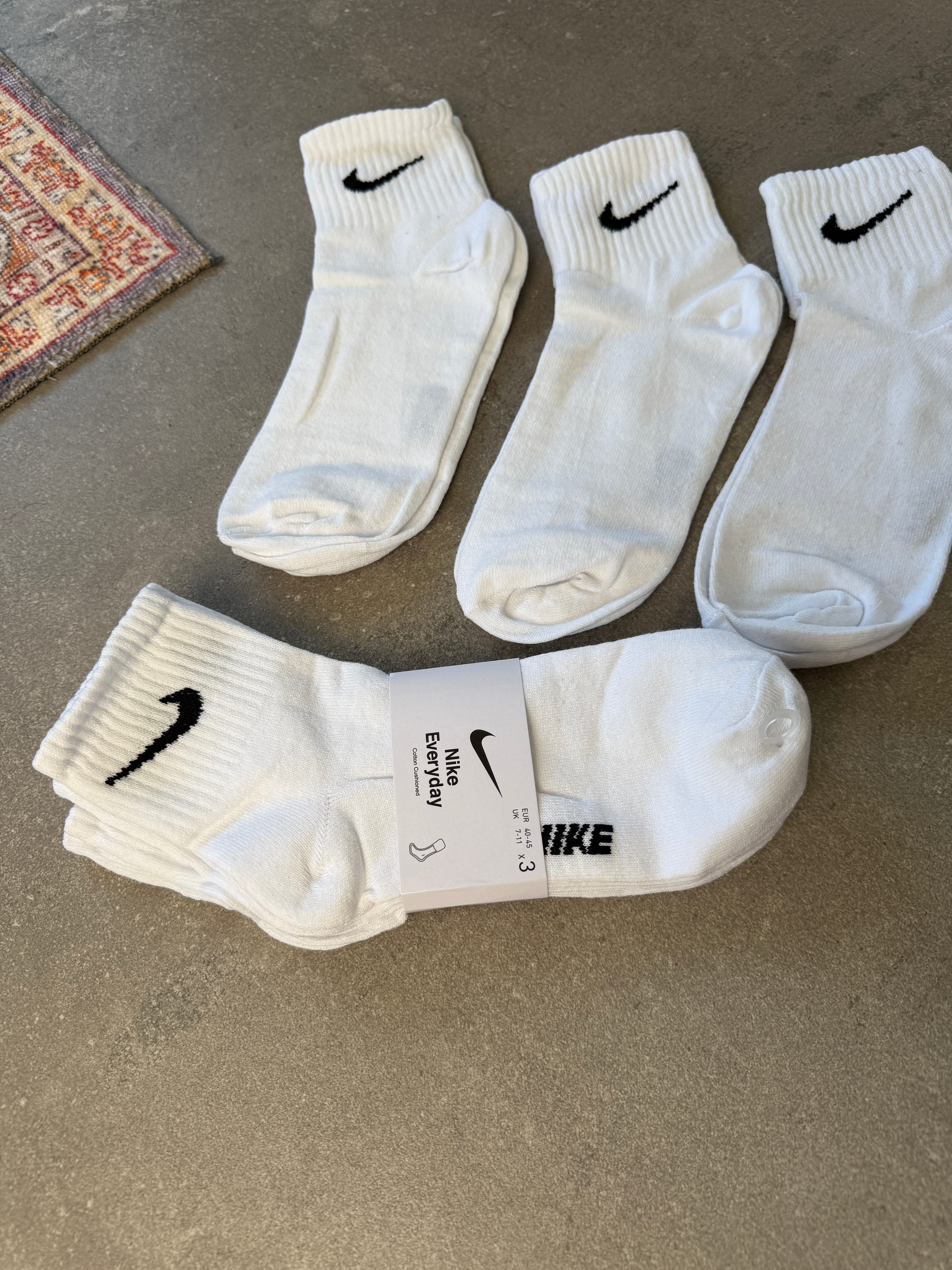 Nike  Everyday  Basic Yarım Boy Çorap  l N-1055