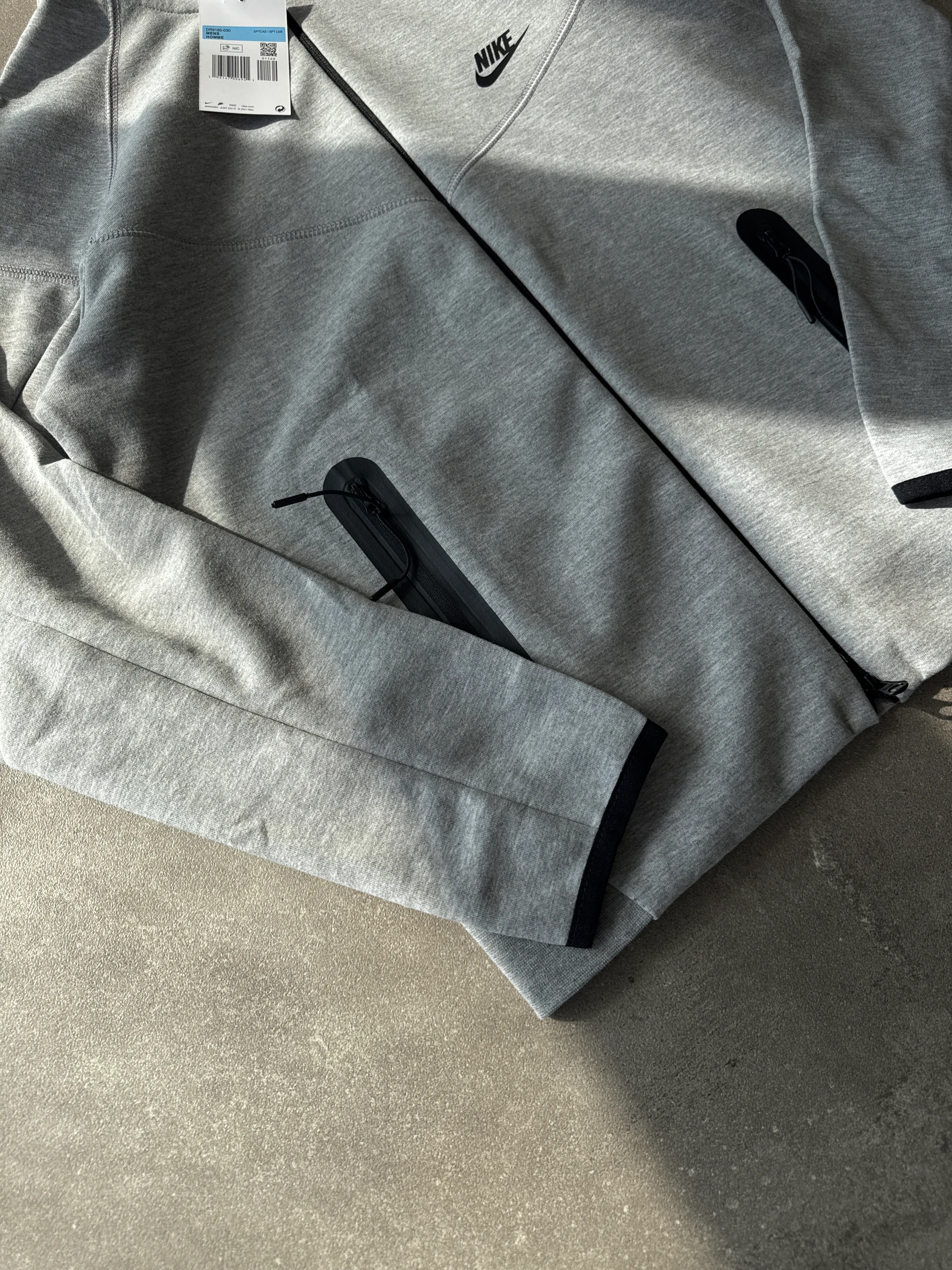 Nike  Tech Fleece Full Zip Hoodie l N-1109