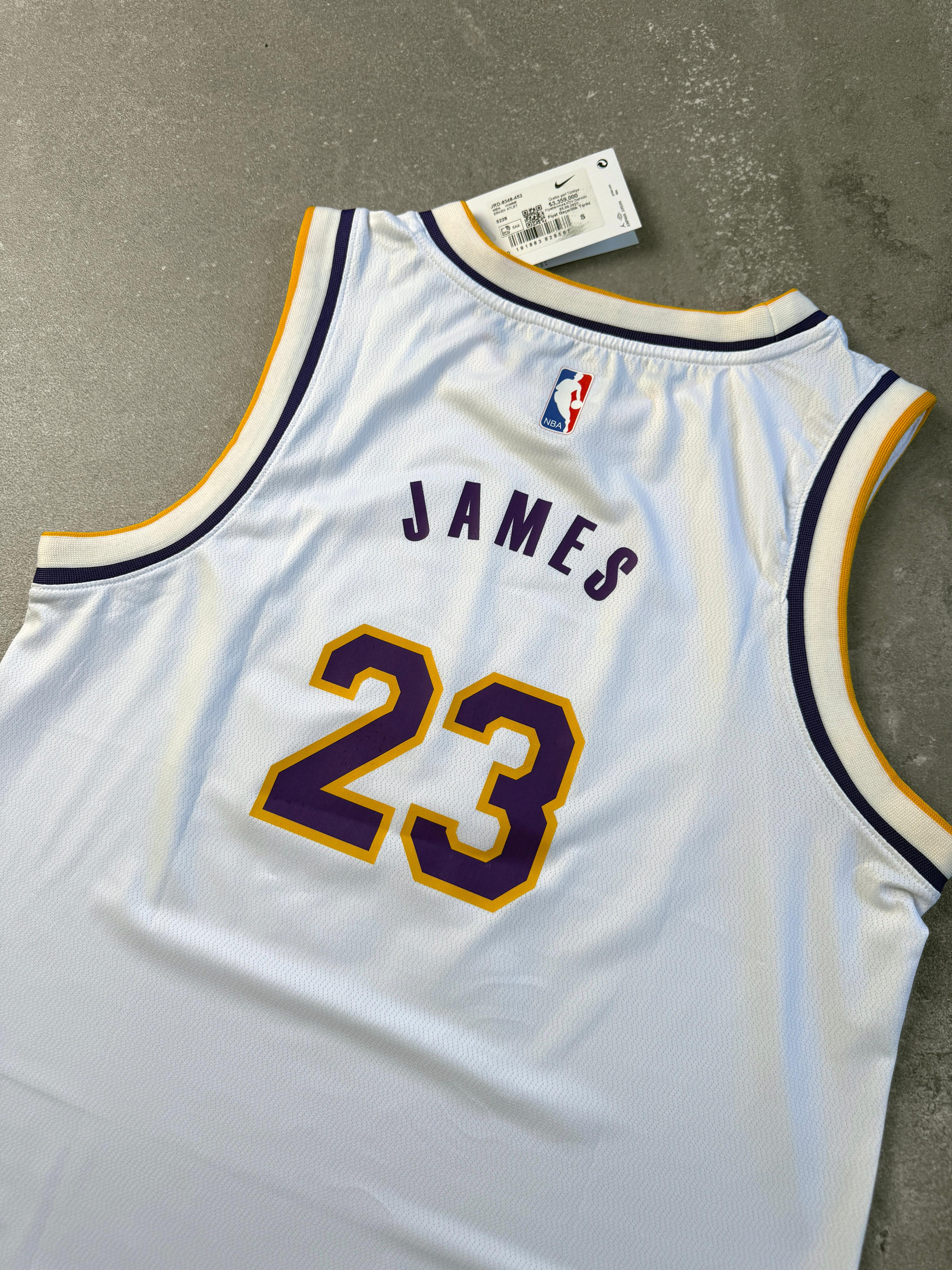 Nike NBA Lakers Dri Fit Jersey  |  N-1078