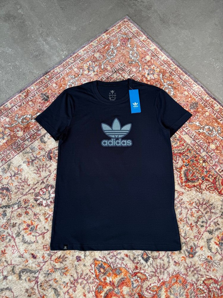 Adidas Basic Chest  Logo  T-Shirt | AD-1002 - Lacivert