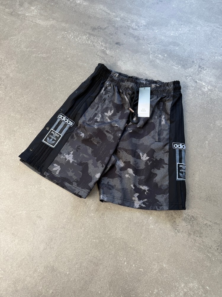 Adi*** Three Stripes Premium Şort l AD-1015 - SİYAH
