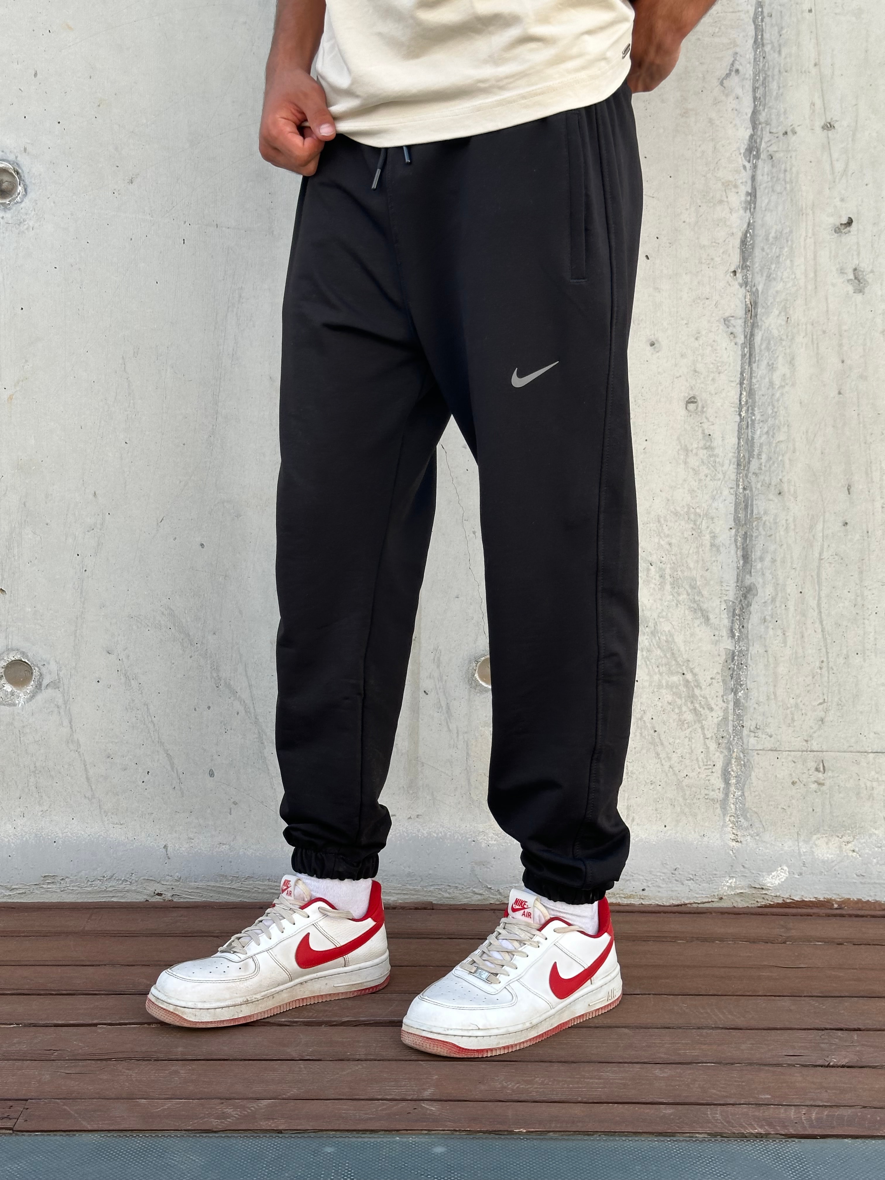 Nike Swoosh Loose  Lastik Paça Eşofman    | N-1094