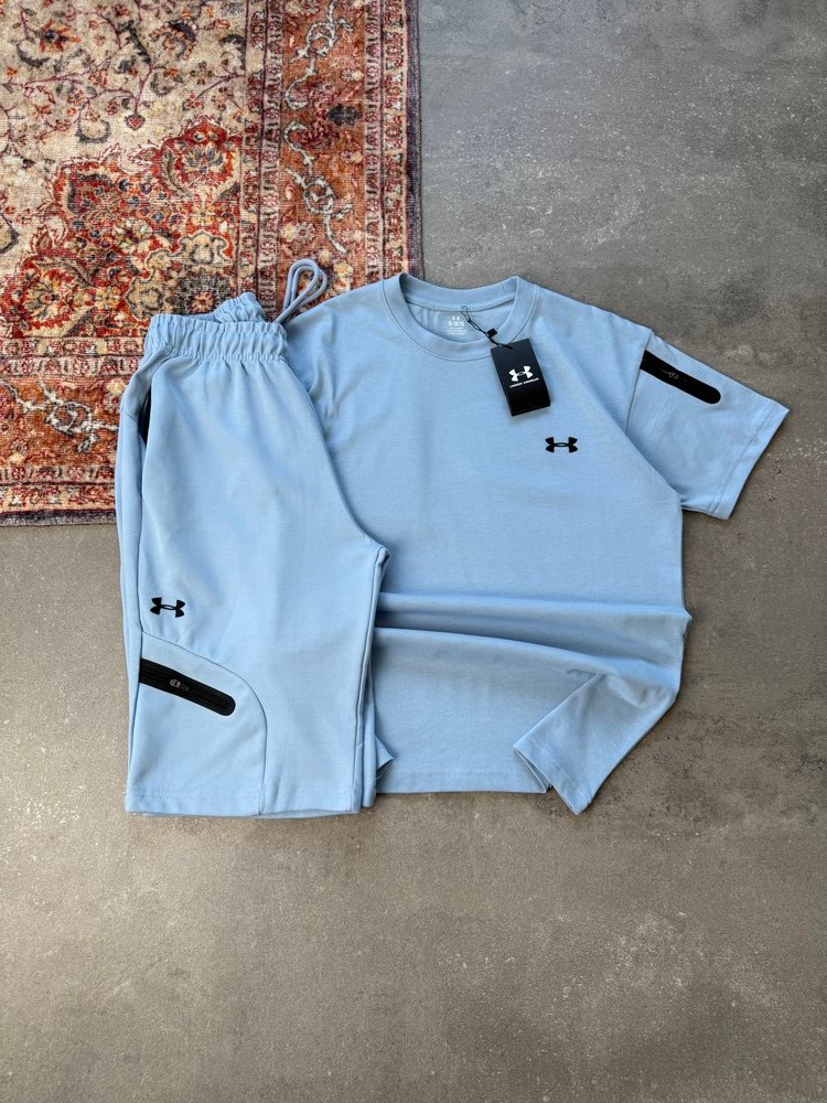 U.A. Rival  Fleece Takım Yazlık Premium l  UA-1008 - Mavi