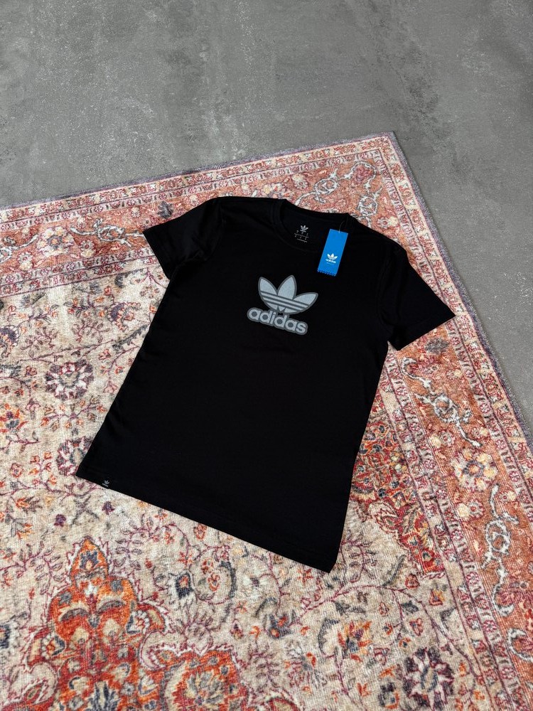 Adidas Basic Chest  Logo  T-Shirt | AD-1002 - SİYAH