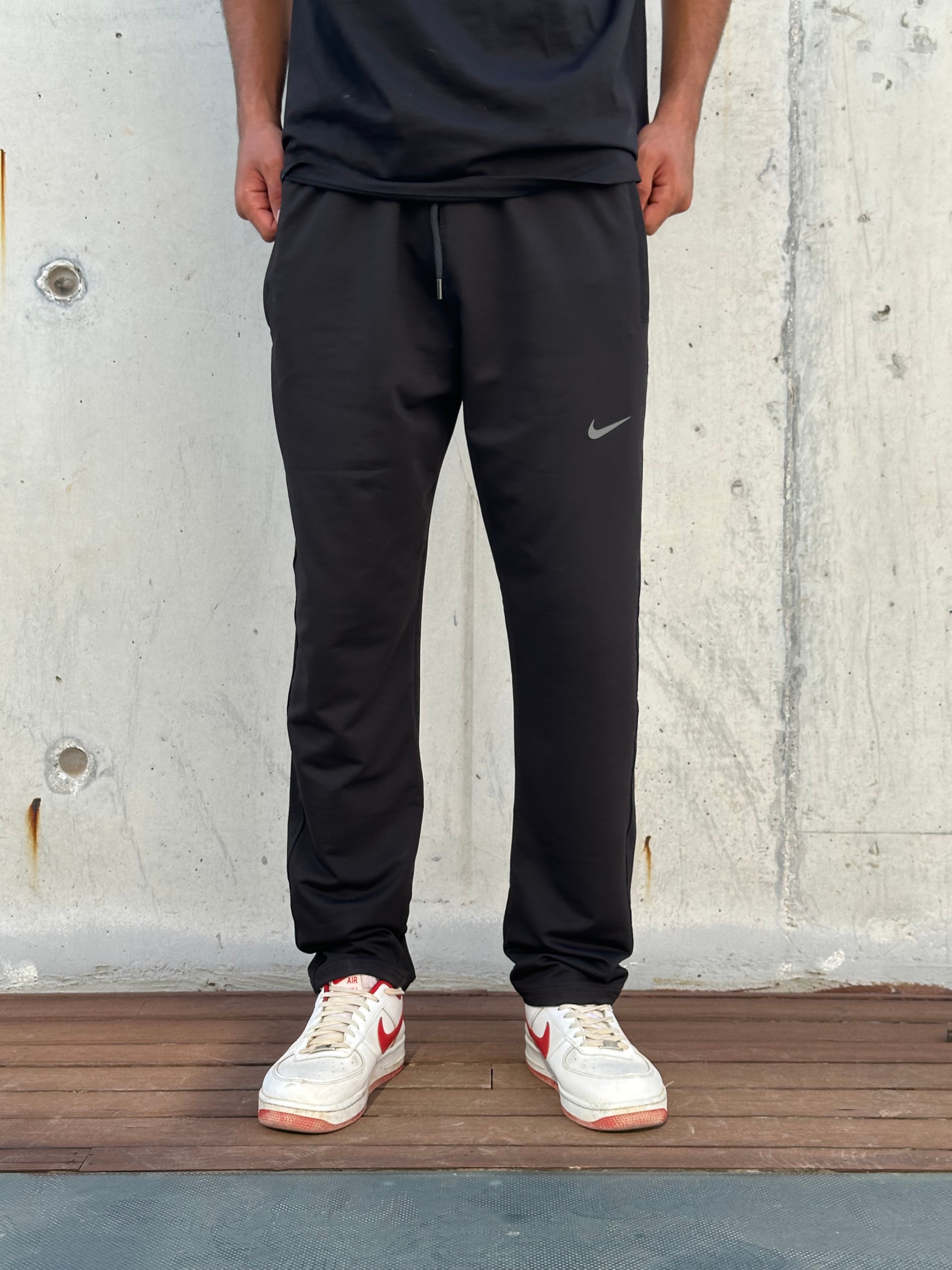 Nike Swoosh Loose  Fit Düz Paça Eşofman    | N-1093