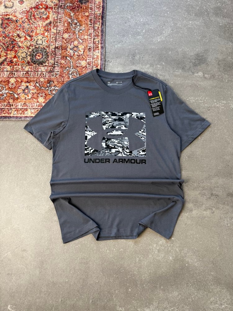 U.A. Camo Boxed Logo T-Shirt | UA-1009