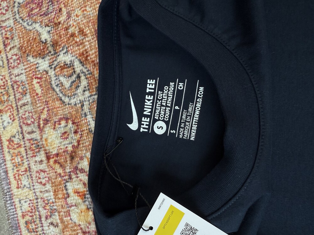 Nike Basic Nakış Logo  T-Shirt |  N-1028