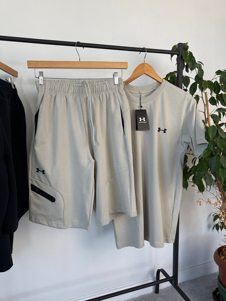U.A. Rival  Fleece Takım Yazlık Premium l  UA-1008 - Gri