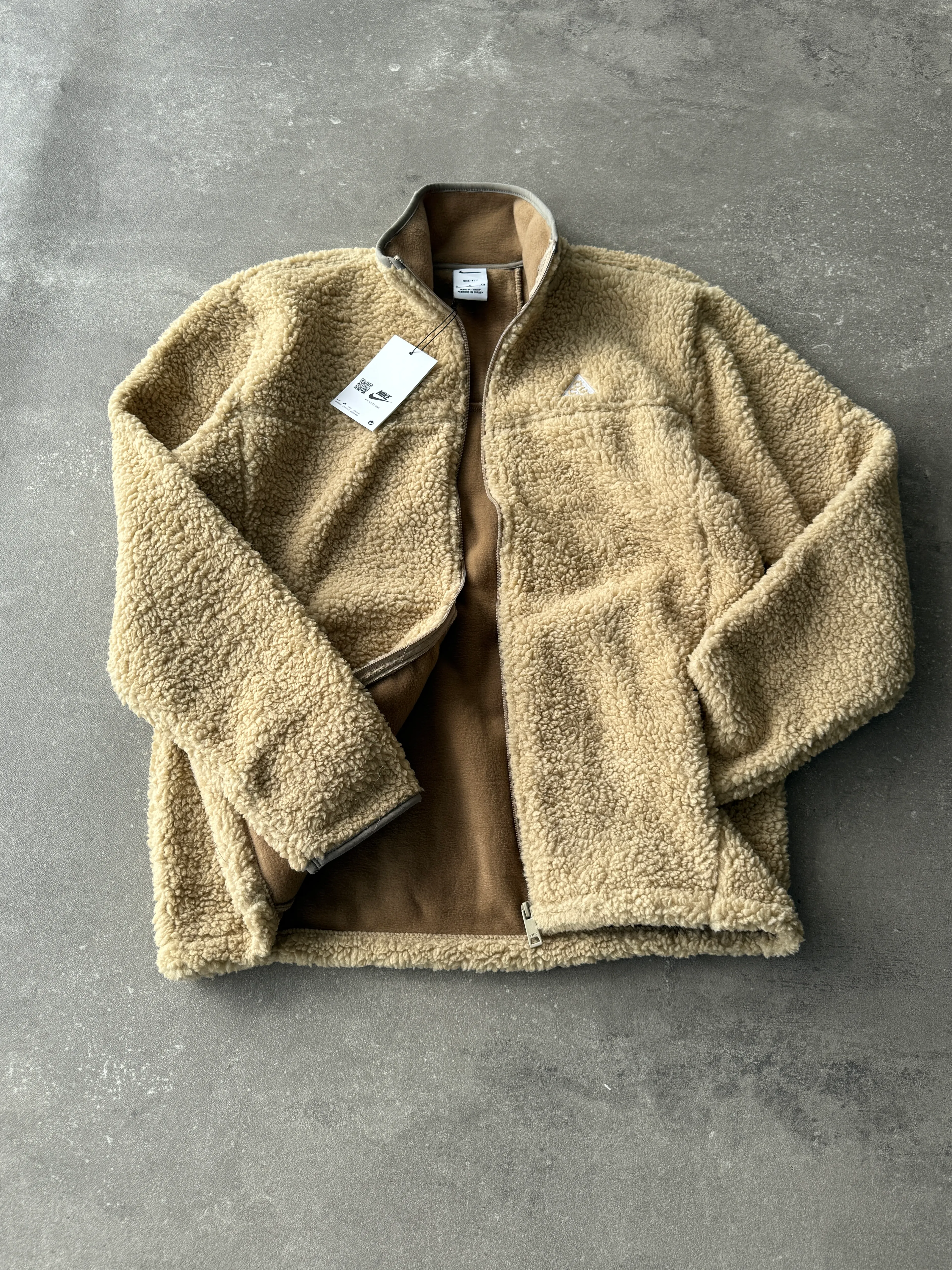 Nike ACG Full Zip Sherpa Polar Premium l N-1111 - Krem