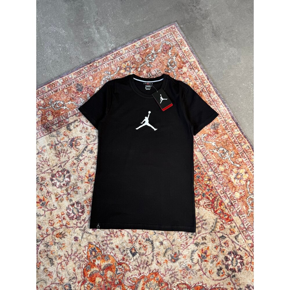 Jord**  Chest  Logo  T-Shirt | Siyah JR-1004