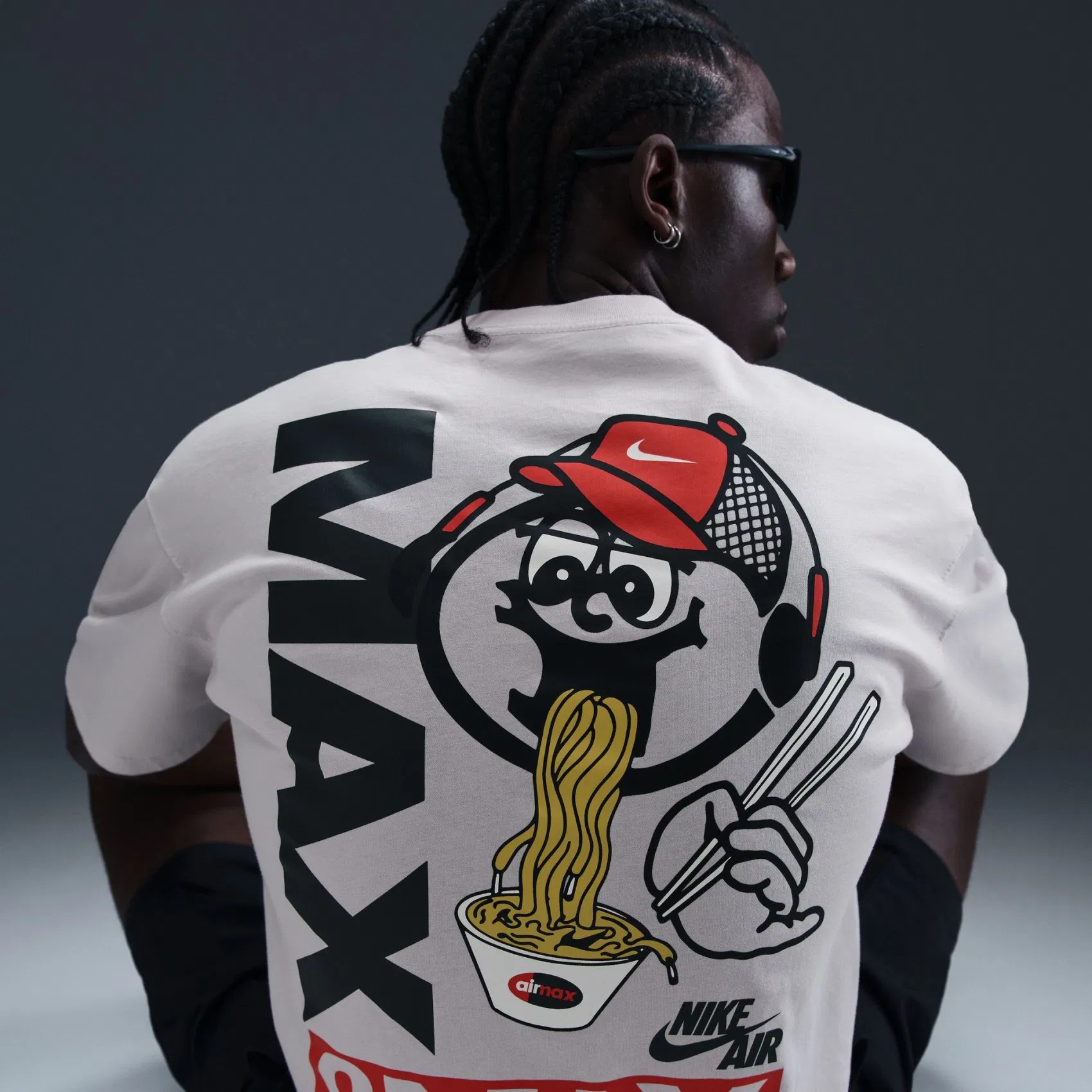Nike Air Max Back Print  T-Shirt |  N-1072