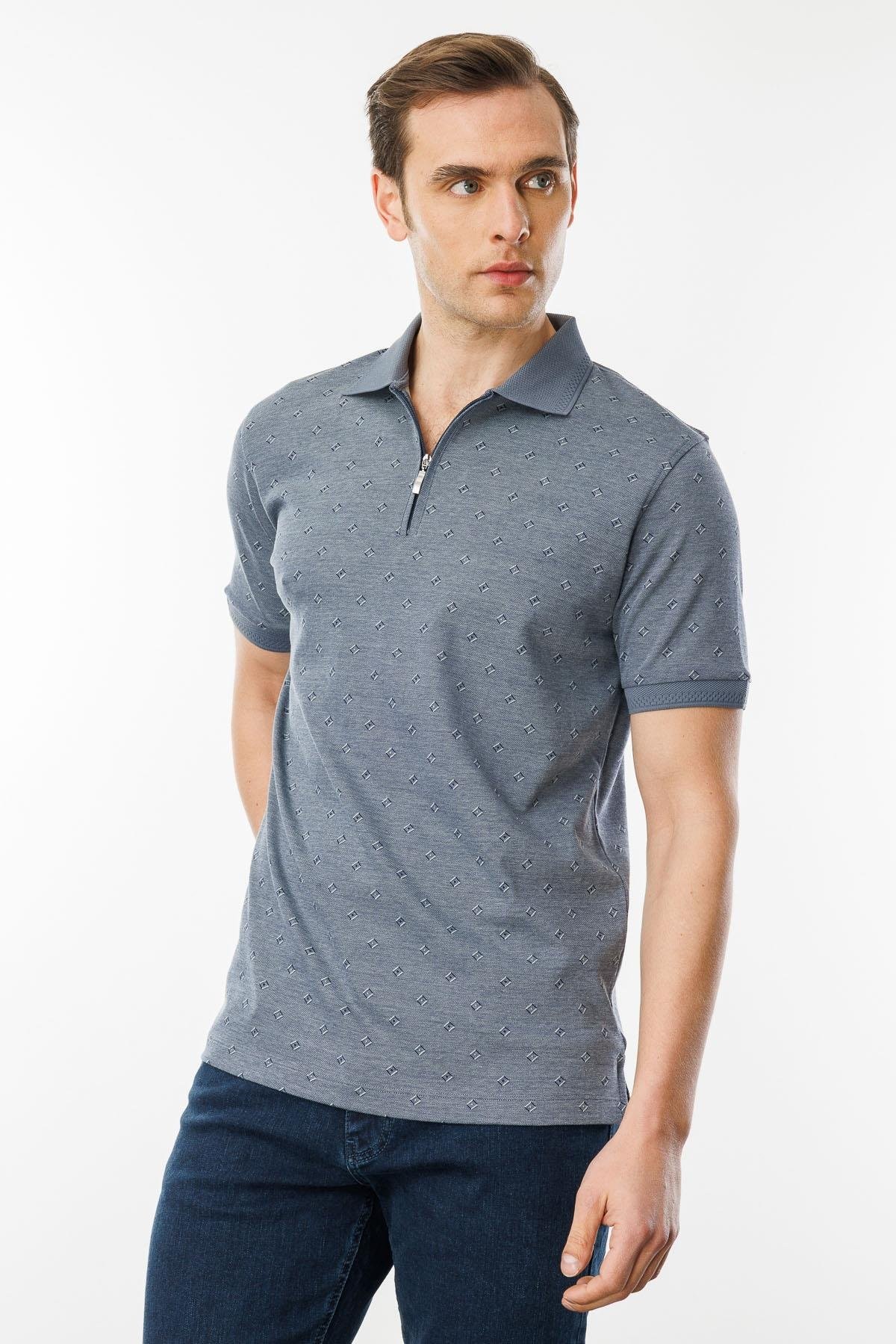 Erkek Fermuarlı T-shirt 601