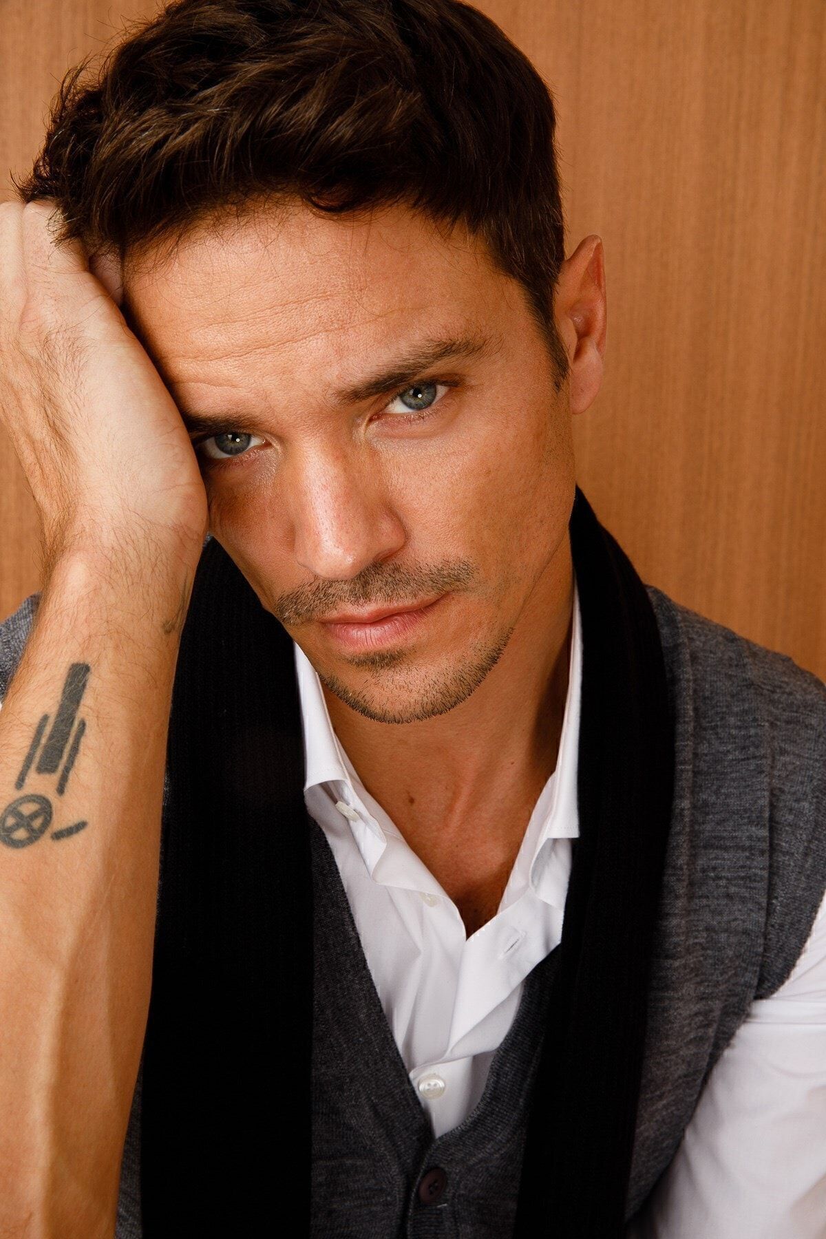 Erkek Yün Jakarlı Kaşkol 22527