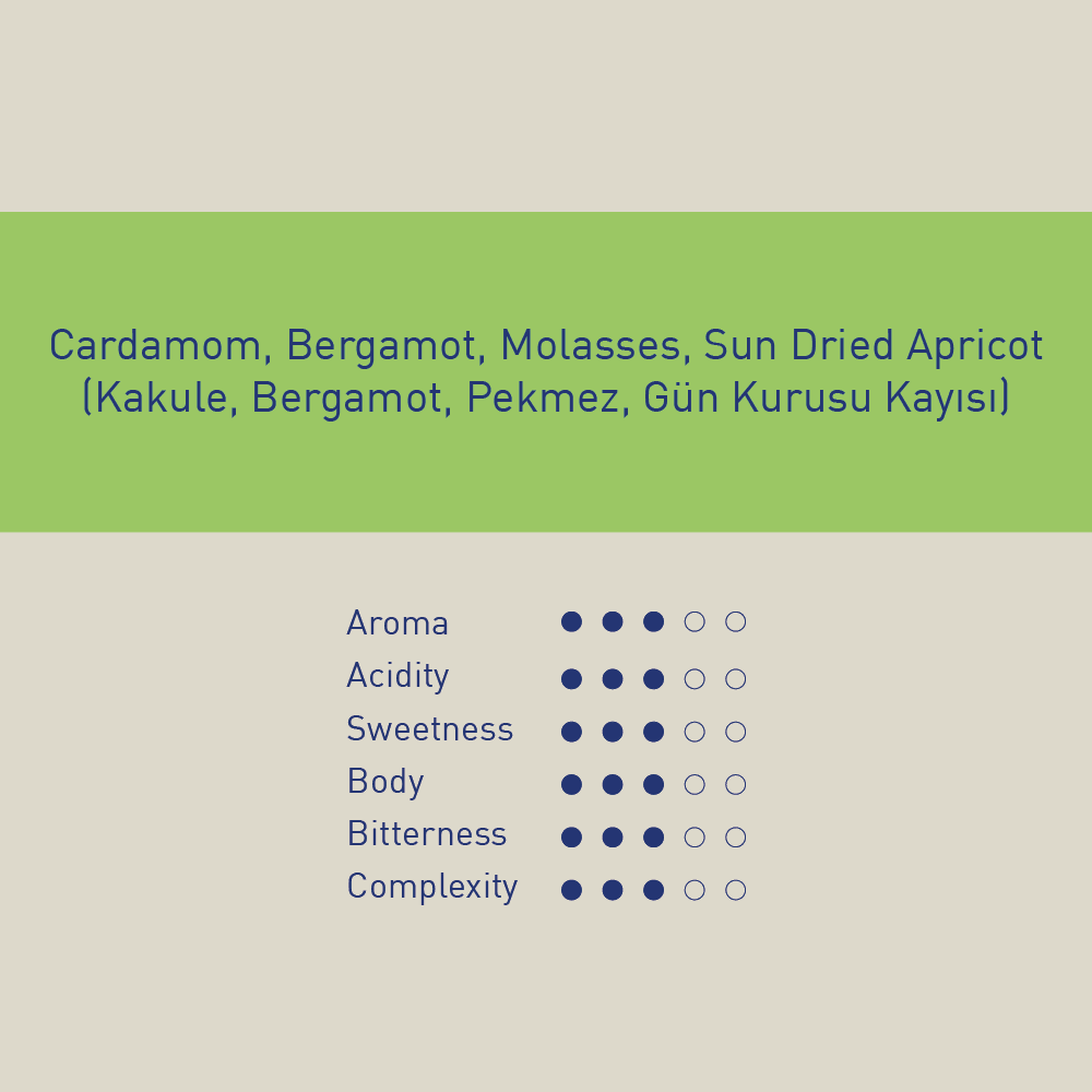 Ethiopia Hambela Cardamom #1 "Spicy Washed"