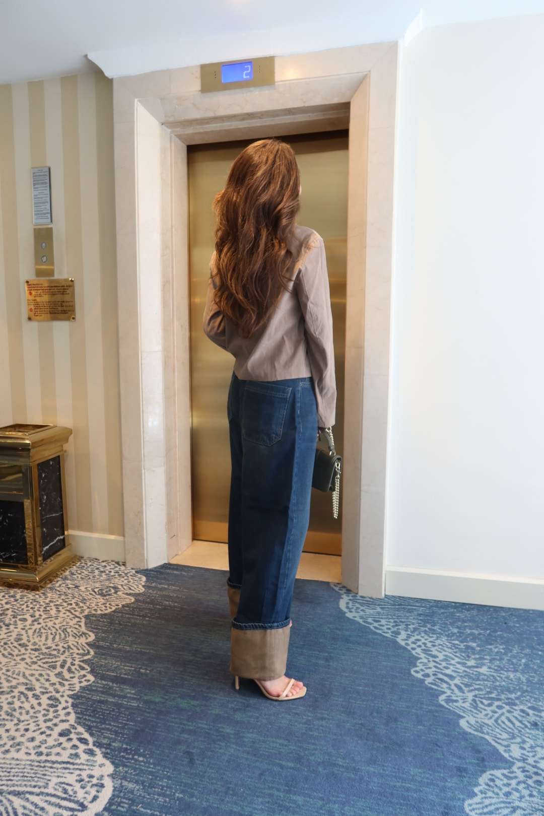 Süper Baggy Double Paça Detaylı  Kot