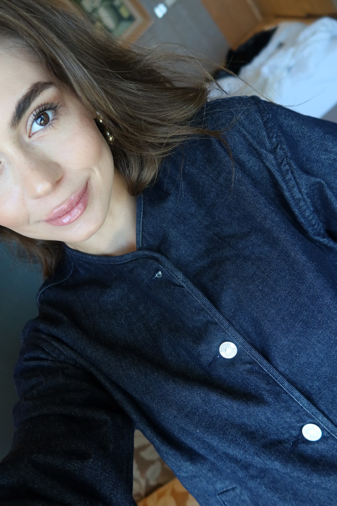 Denim Pat Yaka Ceket