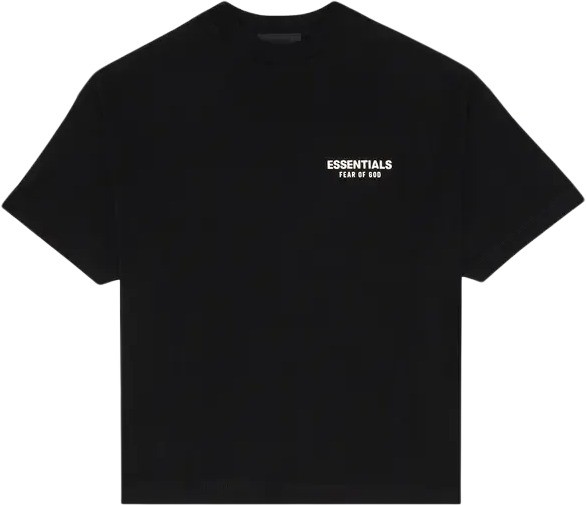 Fear of God Essentials Jersey Crewneck T-Shirt Black