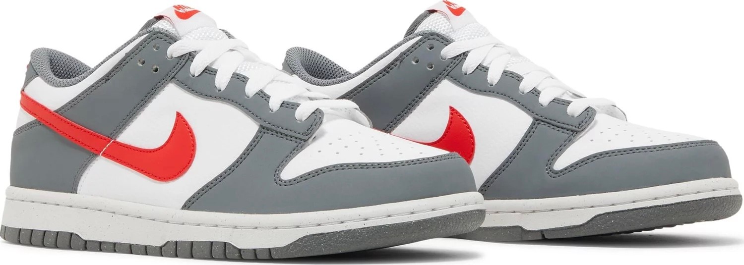 Nike Dunk Low Next Nature GS 'Smoke Grey Light Crimson'