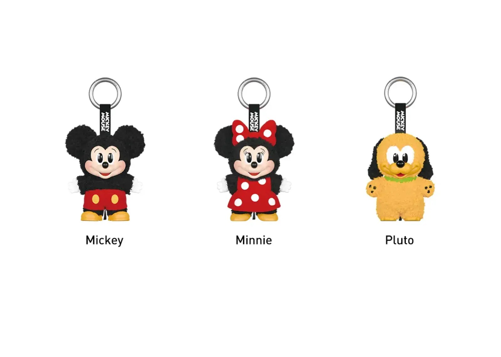 Pop Mart Disney Mickey Family Together Series Plush Keychain Single Blind Box