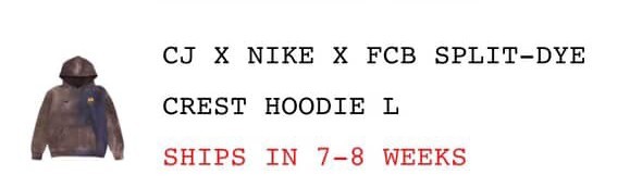 Nike FC Barcelona x Cactus Jack Split-Dye Crest Hoodie Brown