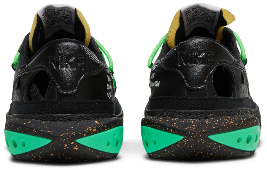 Nike Blazer Low Off-White Black Electro Green