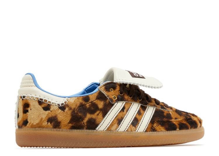 Wales Bonner X Adidas Samba Leopard