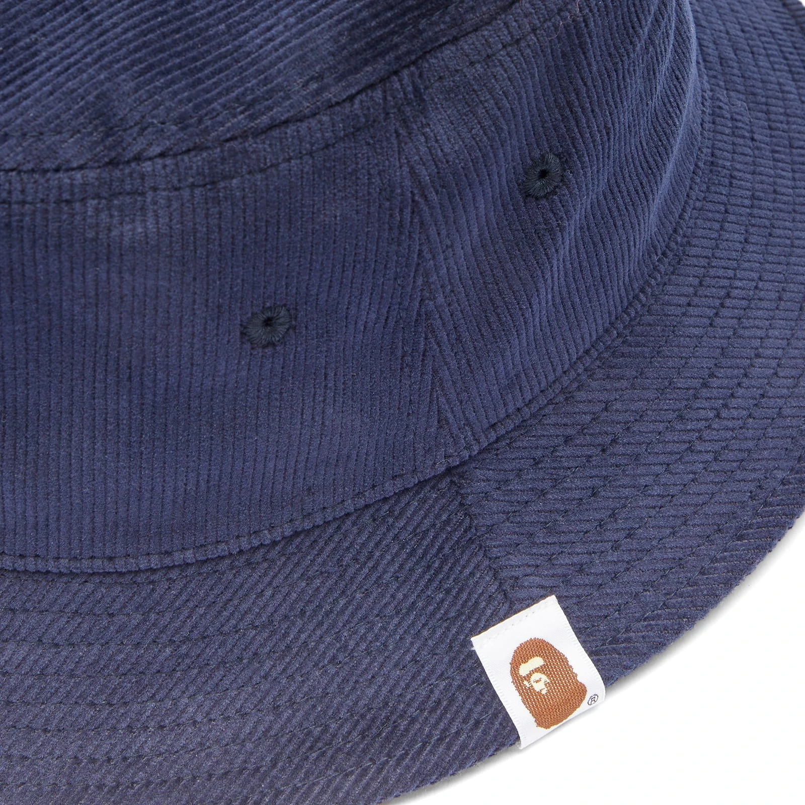 A Bathing Ape Ape Head Corduroy Bucket Hat