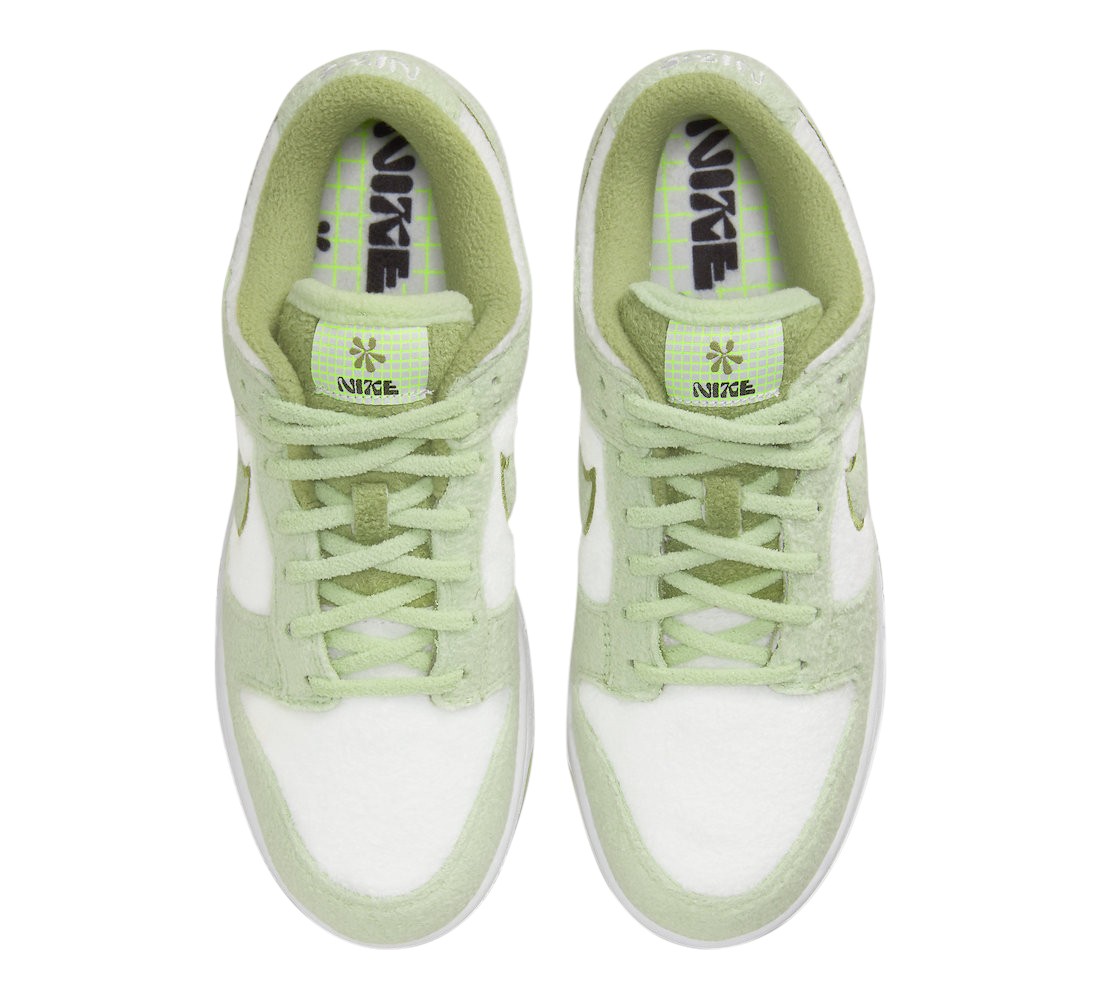 Nike Dunk Low Fleece Green Honeydew (W)