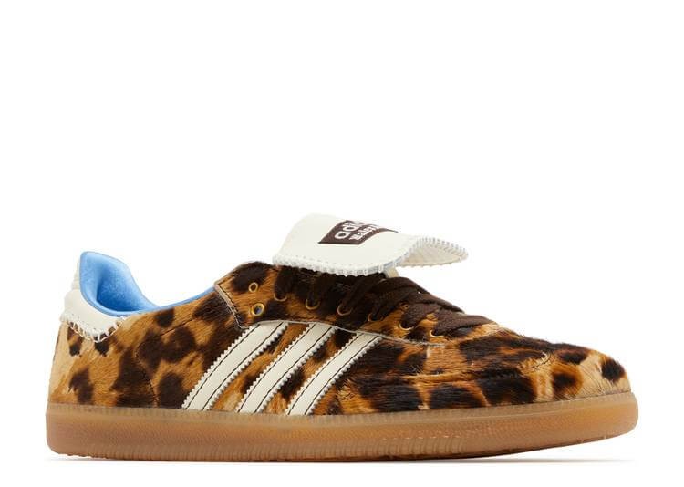 Wales Bonner X Adidas Samba Leopard