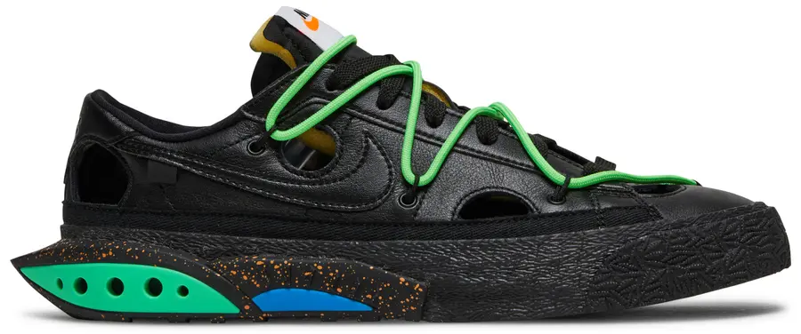 Nike Blazer Low Off-White Black Electro Green